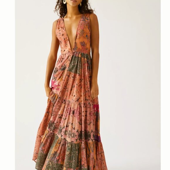 Mes Demoiselles Bohemian Maxi Dress - Picture 1 of 7